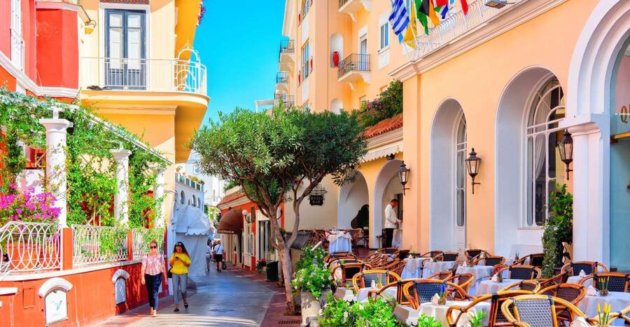From Capri: Capri Walking Tour - Anacapri shopping streets and free time