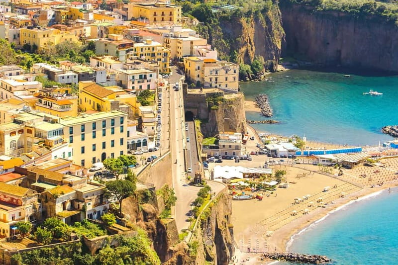 From Naples: Amalfi Coast with Sorrento & Positano - The ride toward Positano