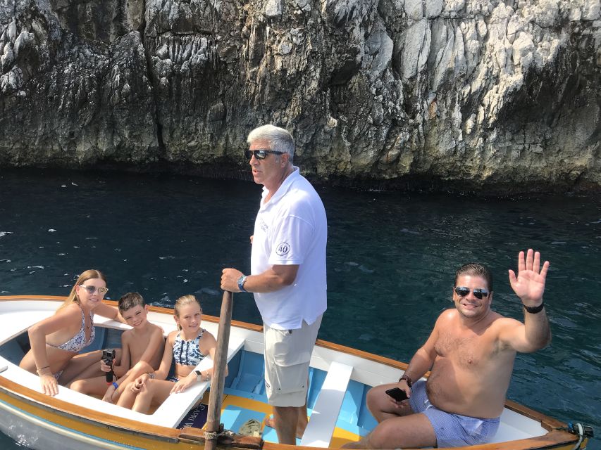 From Naples: Blue Grotto and Capri Trip - The Blue Grotto and its five-minute visit