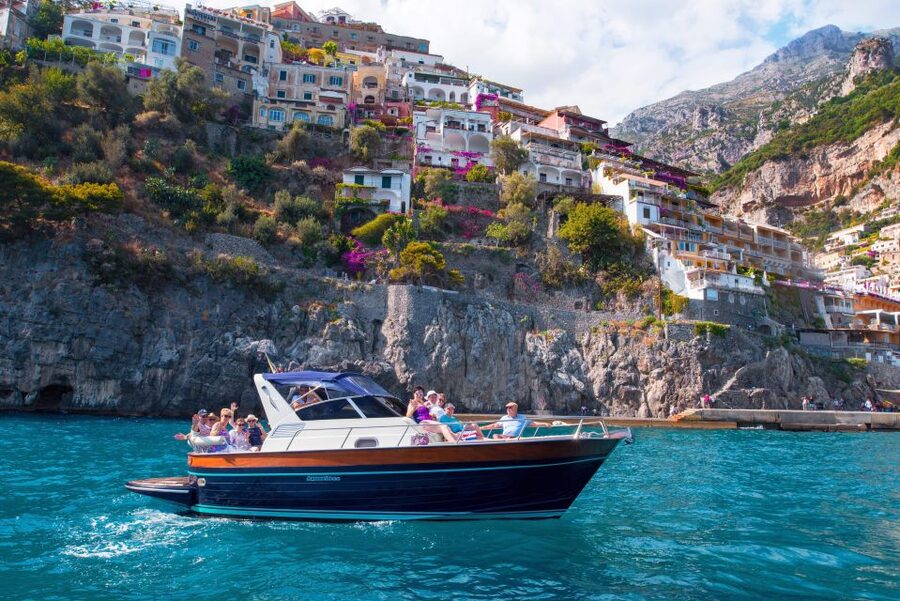 From Naples: Small-Group Amalfi Coast Boat Tour - Along the Sorrento coast and out to sea