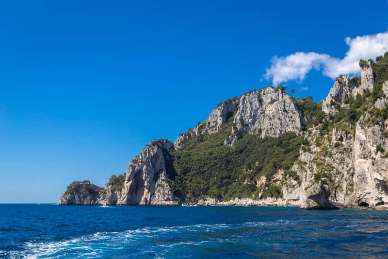 From Pompeii/Castellammare/Vico Equense: Capri Day Cruise - The return boat and limoncello stop