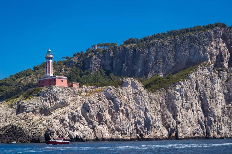 From Pompeii/Castellammare/Vico Equense: Capri Day Cruise - From Vico Equense or Pompeii to the Gulf of Naples