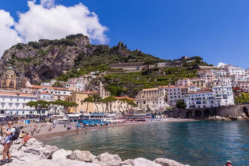 From Pompeii/Vico Equense: Amalfi, Positano, & Ravello Tour - Entering the Gulf of Salerno