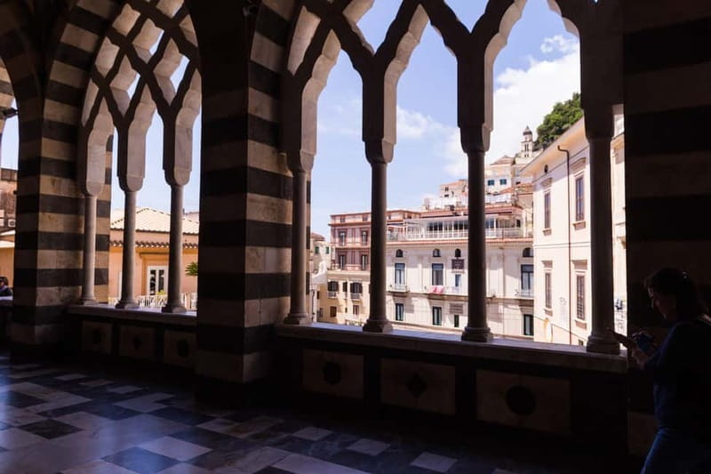 From Pompeii/Vico Equense: Amalfi, Positano, & Ravello Tour - Mount Vesuvius and the Sorrentine Peninsula from the water