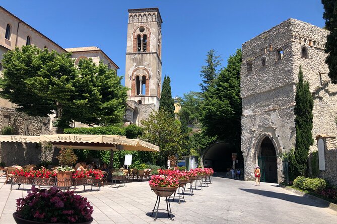 From Positano: Amalfi and Ravello Private Day Trip - Arriving in Amalfi after the one-hour drive