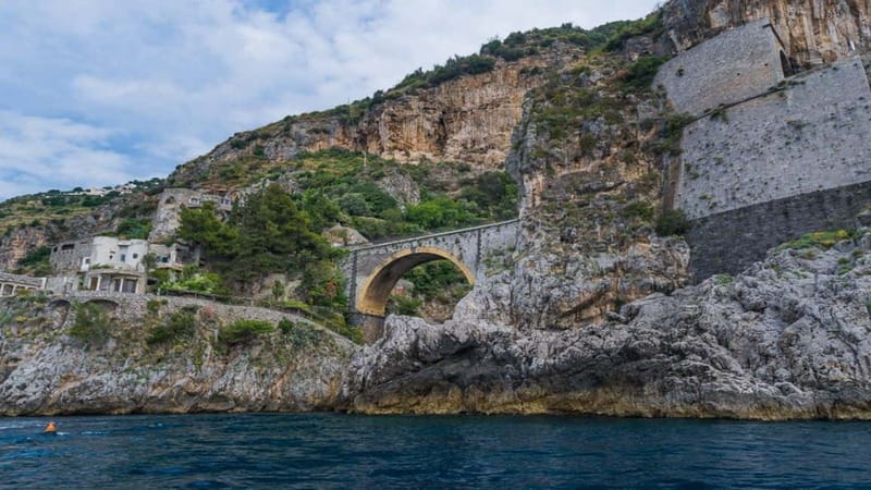 From Positano: Amalfi Coast and Emerald Grotto Group Cruise - Furore Gorge and the coastal sights