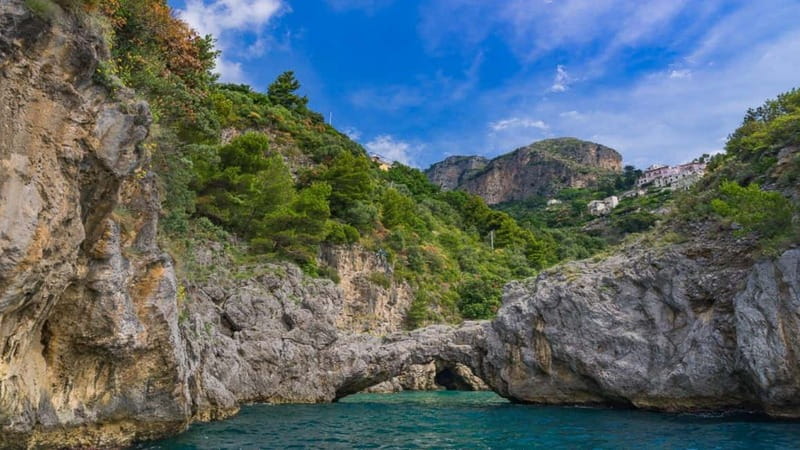 From Positano: Amalfi Coast and Emerald Grotto Group Cruise - The Emerald Grotto, weather permitting