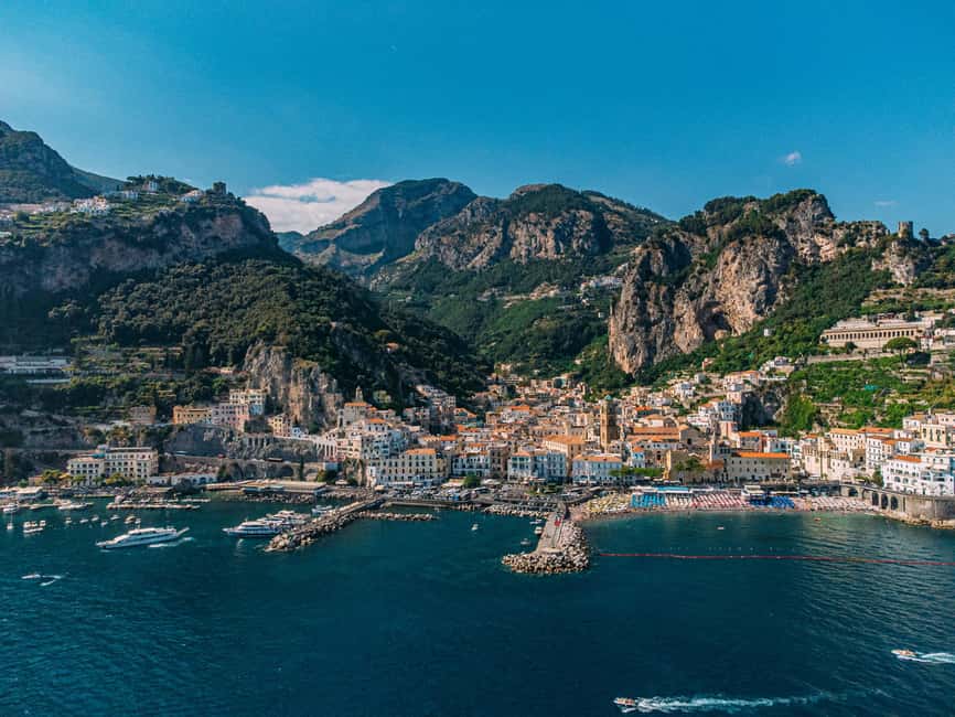 From Positano: Amalfi Coast Boat Tour with Swimming Stop - Fiordo di Furore and the Emerald Grotto