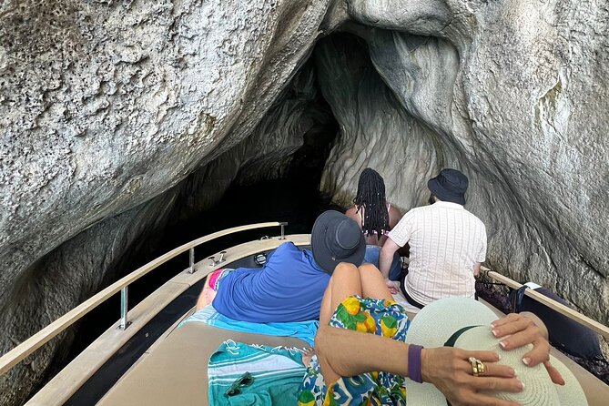 From Positano : Elite Capri Boat Day Free Bar, Brunch & City Walk - Four hours at Capri’s port