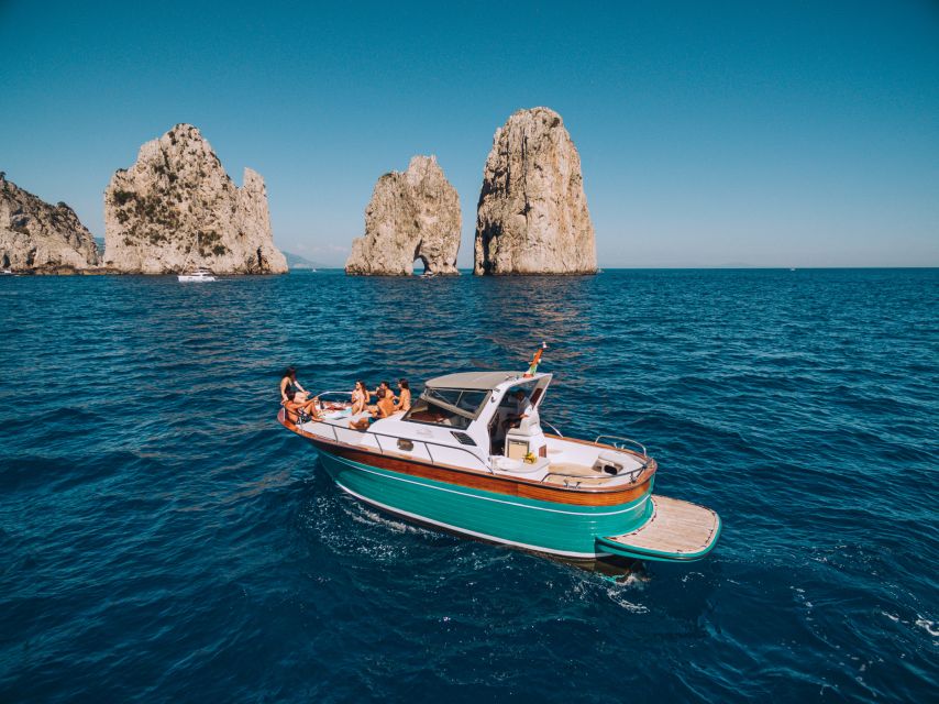 From Positano: Full-Day Boat Trip to Capri - Booking details and timing