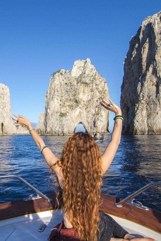 From Positano: Full-Day Boat Trip to Capri - Seeing Capri from the water