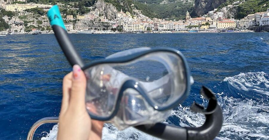 From Positano: Half-Day Amalfi Coast Boat Tour & Snorkeling - Starting at Spiaggia Grande in Positano