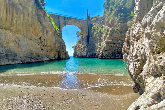 From Positano or Praiano: 2H Private Amalfi Coast speed tour - Fiordo di Furore in a short time