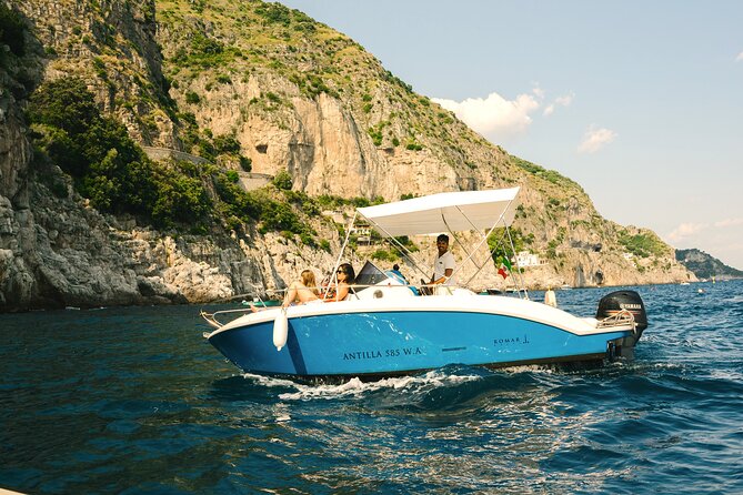 From Positano or Praiano: 2H Private Amalfi Coast speed tour - Conca dei Marini and Capo di Conca