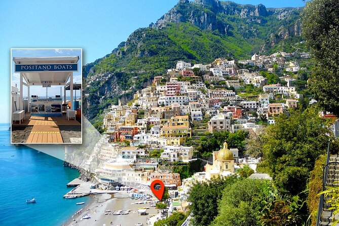From Positano or Praiano: 2H Private Amalfi Coast speed tour - What is included on the boat