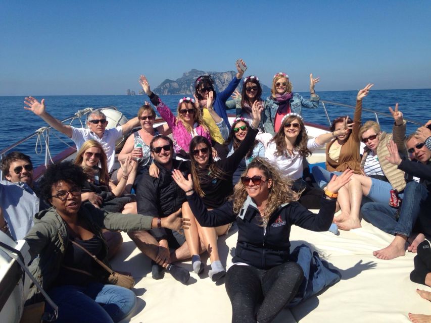From Positano, Praiano, or Amalfi: Capri Full-Day Boat Tour - Starting from Positano, Praiano, or Amalfi