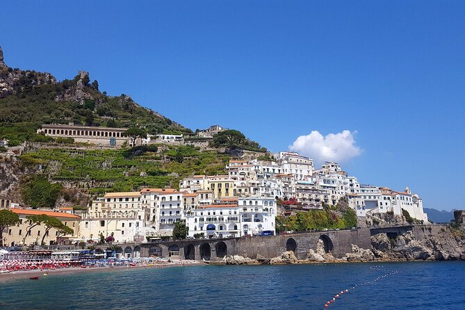 From Positano/Praiano: Private Amalfi Coast Half-Day Tour - A choice of Amalfi on foot or from the sea