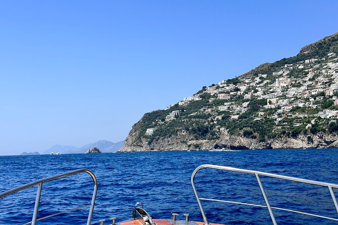 From Positano/Praiano: Private Amalfi Coast Half-Day Tour - Leaving Positano by boat