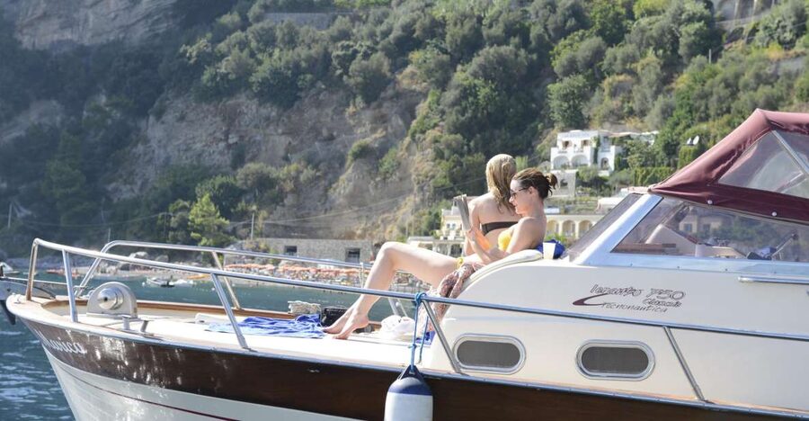 From Positano: Sorrento Coast & Capri Full-Day Trip by Boat - Swimming in the Tyrrhenian Sea