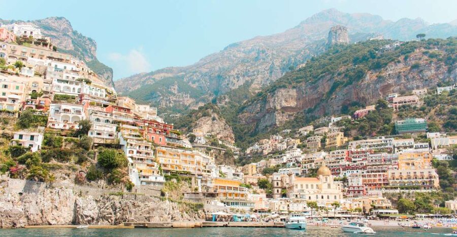 From Praiano or Positano: Full-Day Boat Tour to Amalfi Coast - Furore and the first stretch of cliffs