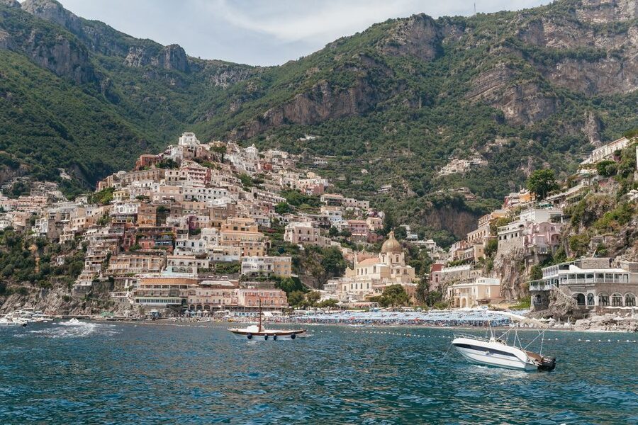 From Sorrento: Amalfi and Positano Full-Day Trip by Boat - Leaving Massa Lubrense for the Sirenuses