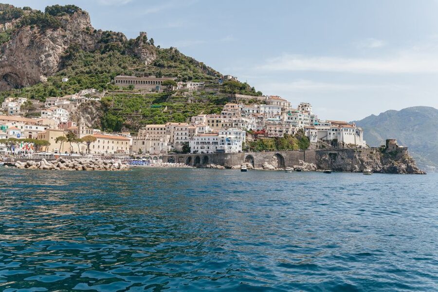 From Sorrento: Amalfi and Positano Full-Day Trip by Boat - Amalfi: a short walk through the coastal town