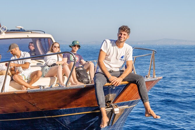 From Sorrento: Amalfi Coast Boat Tour up to 8 people - Furore Fjord and the Amalfi Coast