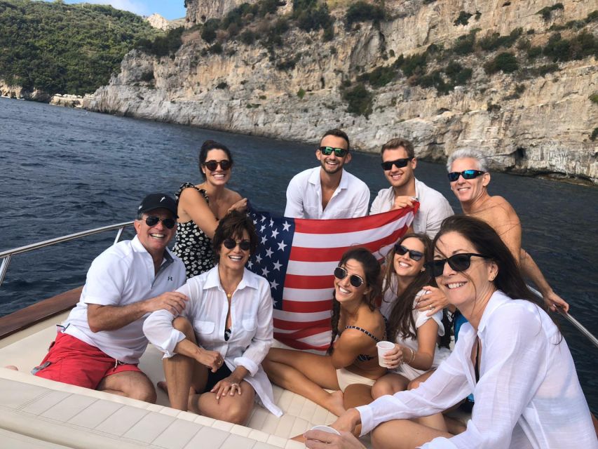 From Sorrento: Amalfi Coast Full-Day Trip by Boat - Food, drinks, and the onboard atmosphere