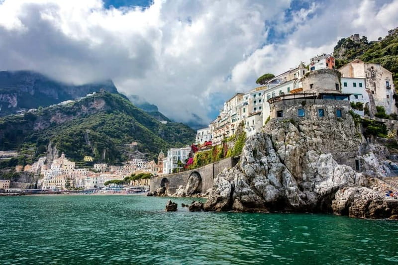 From Sorrento: Amalfi Coast Guided Bus Tour and Ferry Ride - Amalfi to Salerno by ferry
