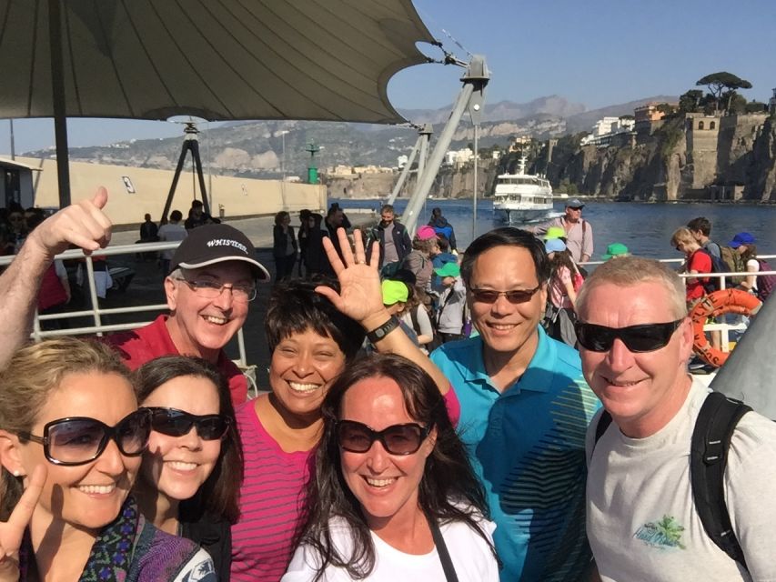 From Sorrento: Capri and Blue Grotto Day Tour - Heat, crowds, and mobility