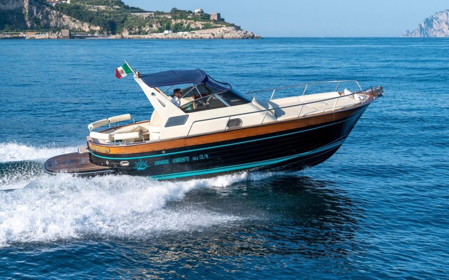 From Sorrento: Capri and Positano Private Day Cruise - Arriving in Positano on the water