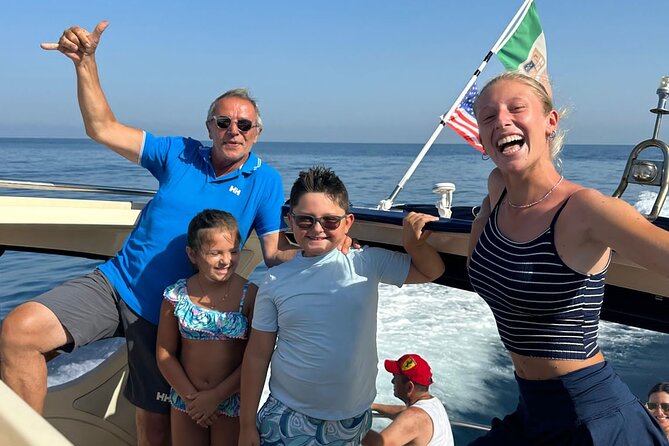 From Sorrento: Capri & Blue Grotto Boat Day Tour Up to 8 People - Swimming near the Faraglioni