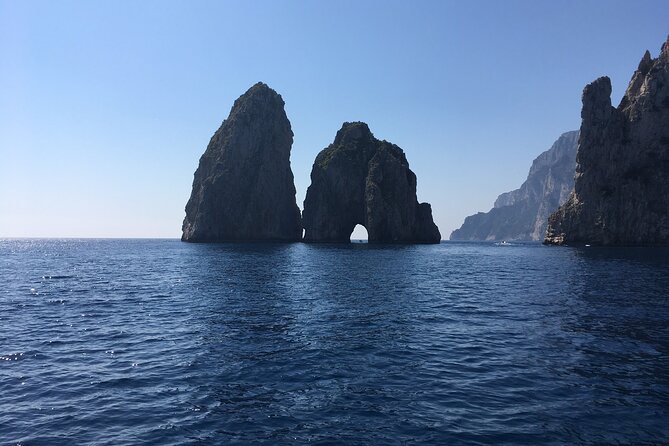 From Sorrento: Capri & Blue Grotto Small Group Tour - The Blue Grotto, with weather in charge