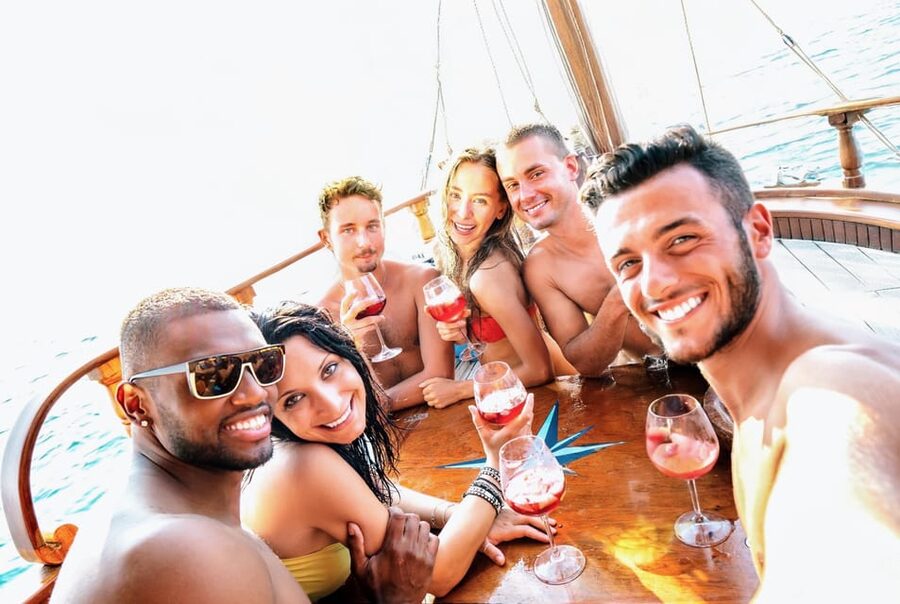 From Sorrento: Capri Boat Tour with Snorkeling & Drinks - White Grotto, Green Grotto, and the swimming stop
