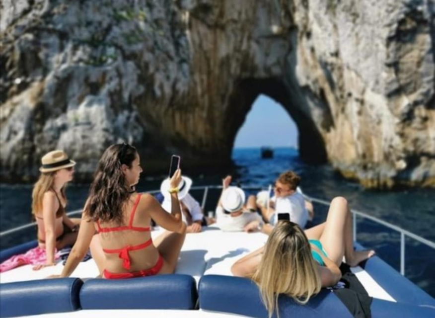 From Sorrento: Capri Boat Trip with City Visit & Swim Stops - Key points at a glance