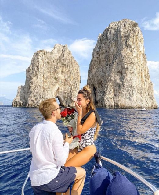 From Sorrento: Capri Boat Trip with City Visit & Swim Stops - Green Grotto and the Blue Grotto question