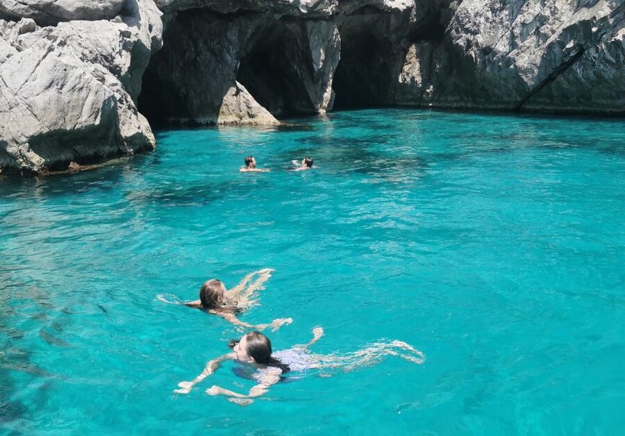 From Sorrento: Capri Boat Trip with City Visit & Swim Stops - Lunch, drinks, and what is included