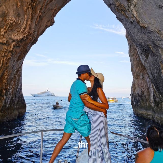 From Sorrento: Capri Boat Trip with Snorkeling and Drinks - Caves, Punta Carena, and Capri’s southern coast