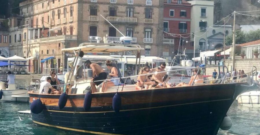 From Sorrento: Capri Day Cruise with Blue Grotto Exploration - Reaching Capri through Marina Grande