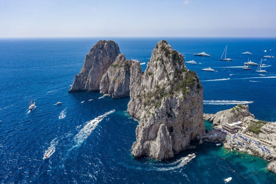 From Sorrento: Capri Day to Night Hydrofoil Boat Tour - The hydrofoil crossing from Sorrento