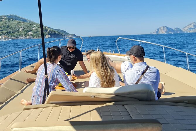From Sorrento: Capri & Positano Private Boat VIP Tour - Positano from the water and one hour ashore