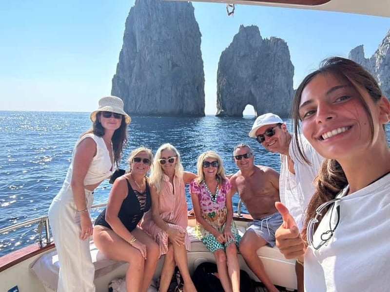 From Sorrento: Capri Small Group Boat Day Tour - Key points at a glance