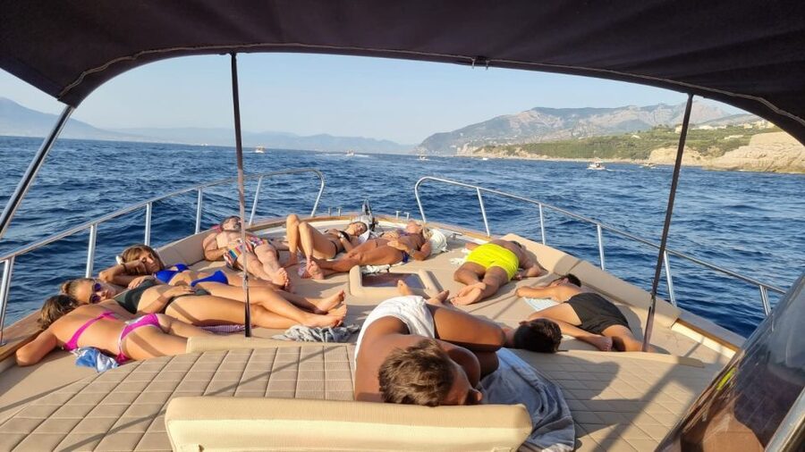 From Sorrento: Capri Small Group Boat Day Tour - Green Grotto and Punta Carena Lighthouse