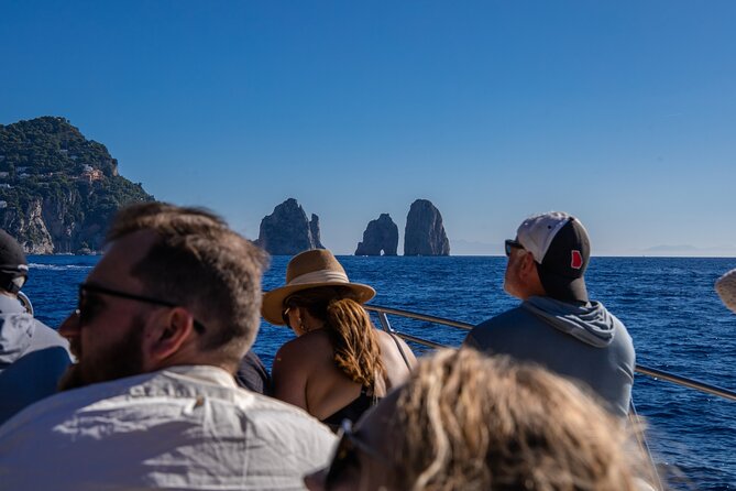 From Sorrento: Capri Small-Group Boat Tour with 4 Hours ashore - The Green Grotto and Punta Carena Lighthouse