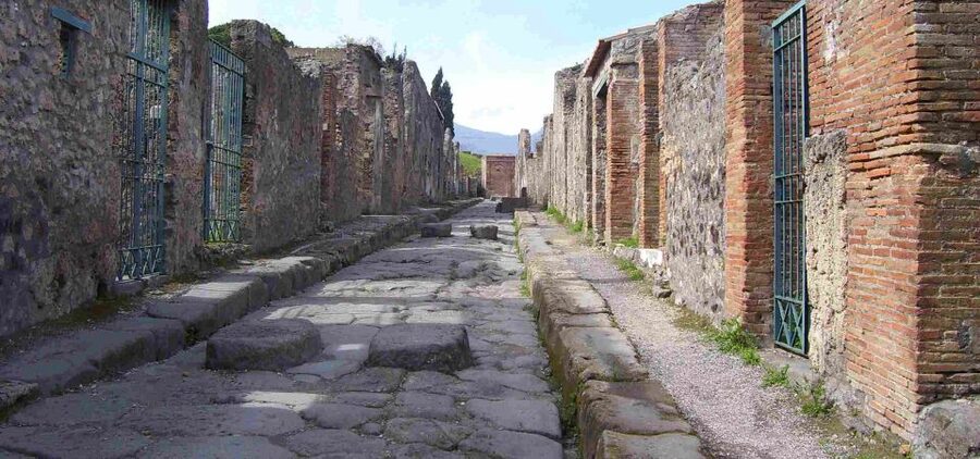 From Sorrento: Day Tour to Pompeii Ruins and Mount Vesuvius - Pizza lunch near Pompeii