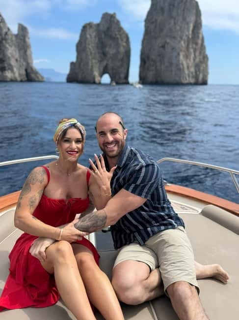 From Sorrento: Full-Day Boat Tour to Capri with Drinks - Setting out from Marina Piccola at 9:30