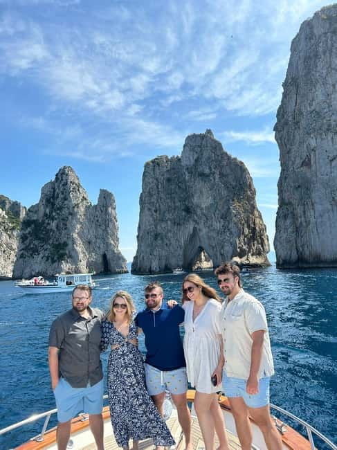 From Sorrento: Full-Day Boat Tour to Capri with Drinks - Queen Giovanna’s Baths and the final limoncello