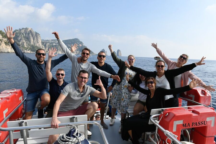 From Sorrento: Guided Tour of Capri and Anacapri - Arriving in Capri and Finding the Piazzetta