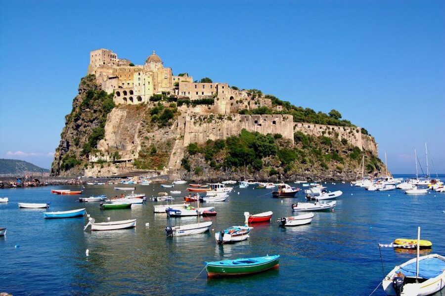 From Sorrento: Ischia and Procida Boat Tour - Leaving Sorrento for the Gulf of Naples