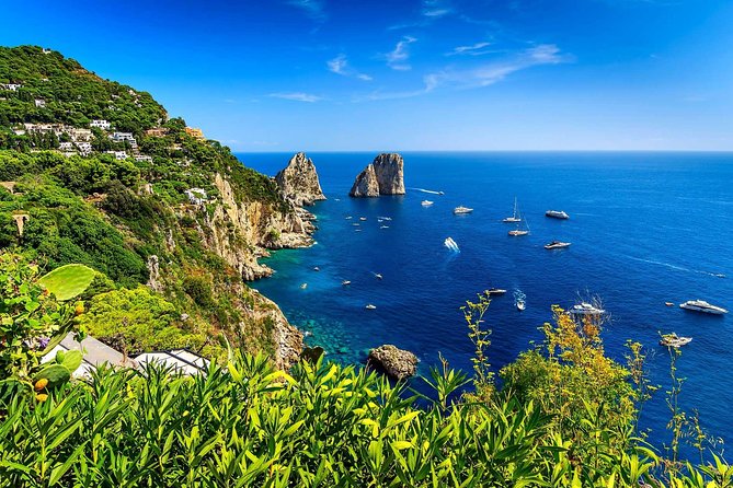 From Sorrento/Nerano:Capri Shared Tour (9:15am Boat Departure) - Six hours on Capri: freedom with a clock attached
